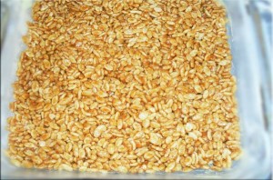 Bar One en Rice Crispy Blokkies Voor Gesny image